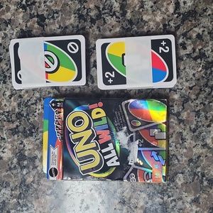 UNO All wild new in box deck of uno cards
